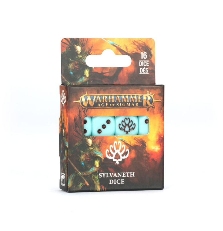 WARHAMMER AGE OF SIGMAR: SYLVANETH SET 16 DADI