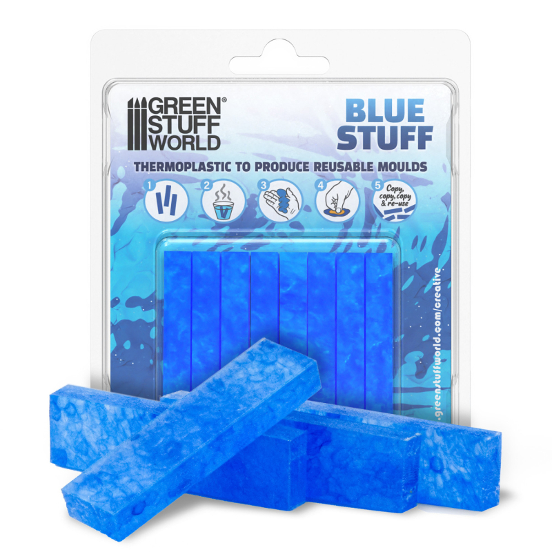 GSW - BLUE STUFF - CONF. 8 BARRETTE