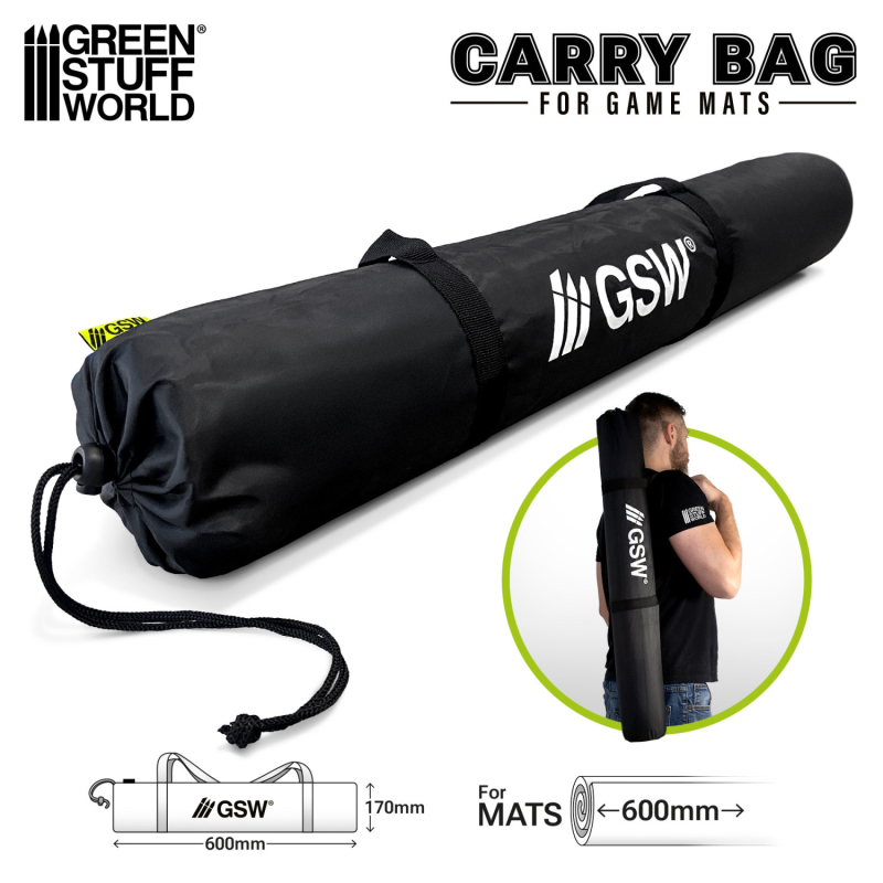 GSW - PLAYMAT CARRY BAG - PORTA PLAYMAT STOFFA 60cm