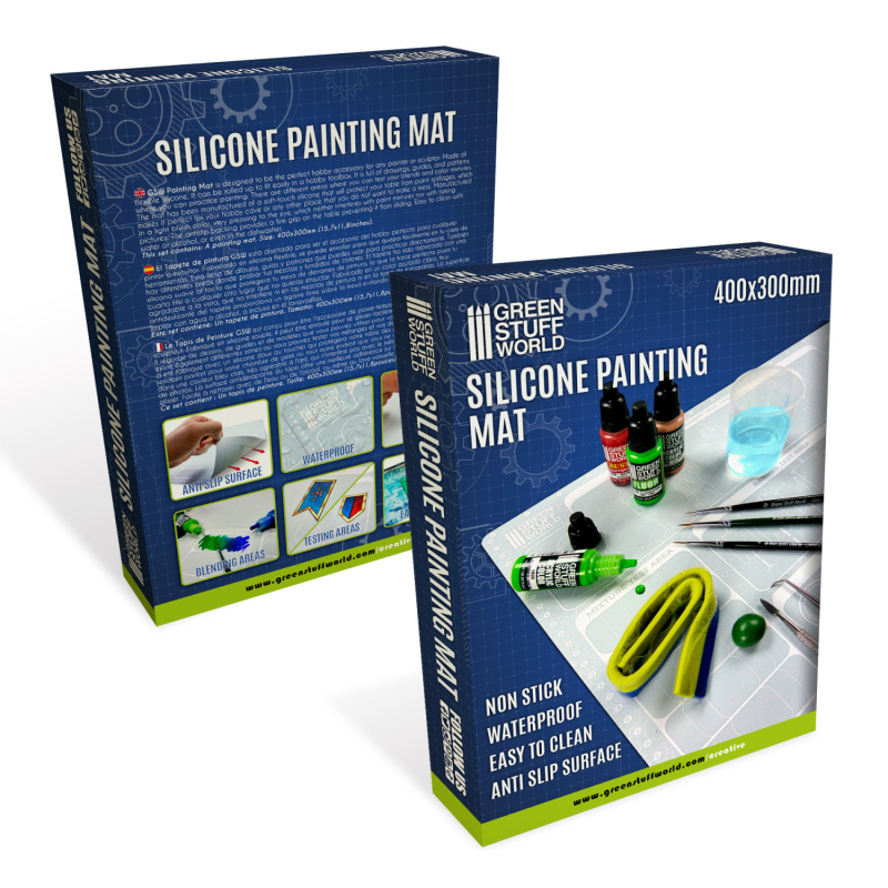 GSW - TAPPETINO PER DIPINGERE - SILICONE PAINTING MAT
