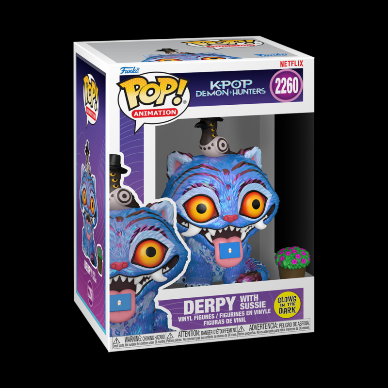 POP FUNKO KPOP DEMON HUNTERS DERPY WITH SUSSIE - FIGURE 2260