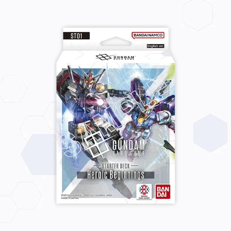 GUNDAM CARD GAME STARTER DECK ST-01 - Heroic Beginnings