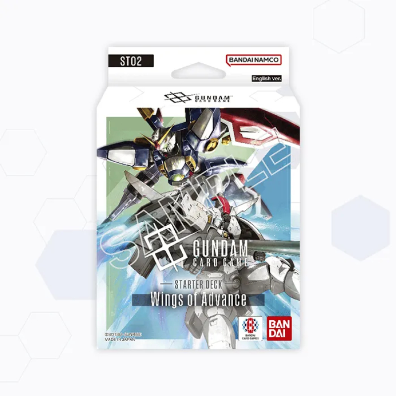 GUNDAM CARD GAME STARTER DECK ST-02 - Wings of Advance