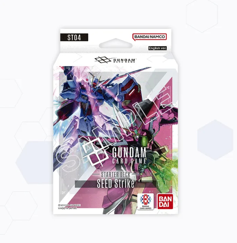 GUNDAM CARD GAME STARTER DECK ST-04 - SEED Strike 