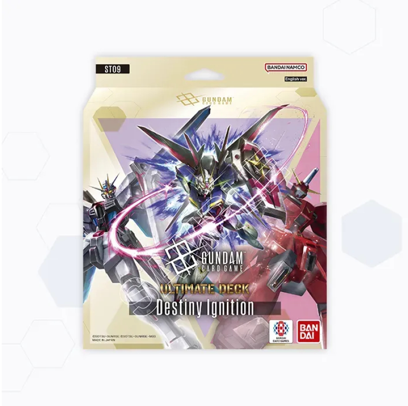 GUNDAM CARD GAME STARTER DECK ST-09 - ULTIMATE DECK Destiny Ignition