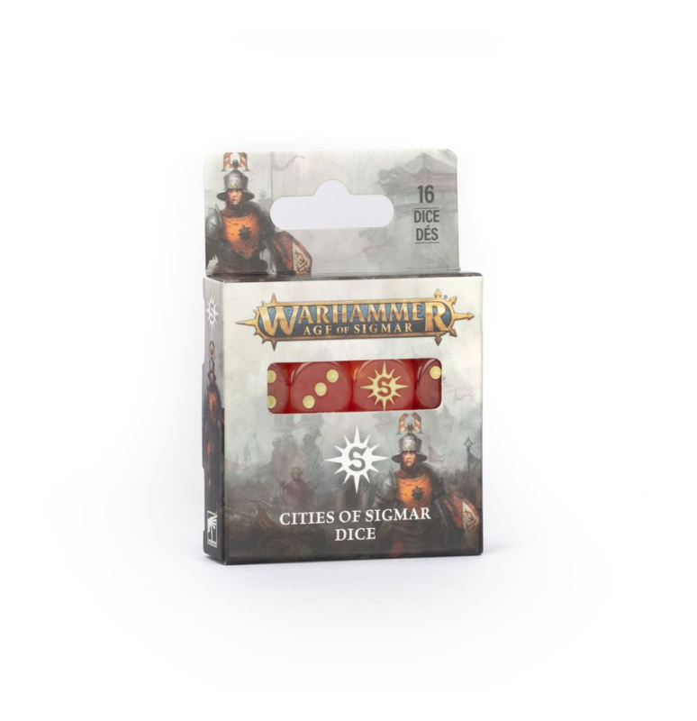 WARHAMMER AGE OF SIGMAR SET 16 DADI CITIES OF SIGMAR DICE (2026)