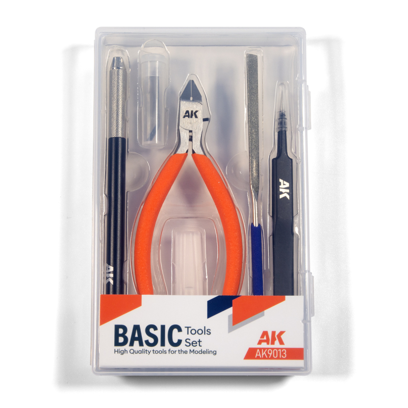 AK INTERACTIVE - SET STRUMENTI MODELLISMO BASE