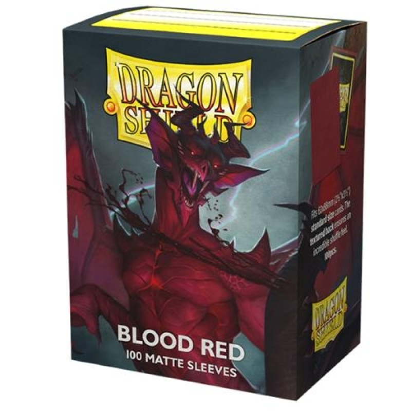 100 BUSTINE STANDARD MATTE BLOOD RED SIMURAG