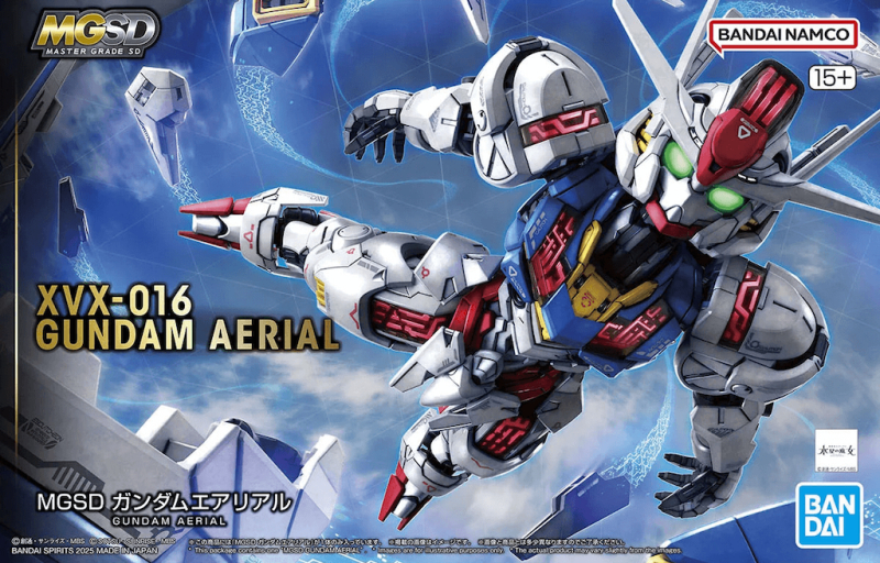 MASTER GRADE SUPER DEFORMED - XVX-016 GUNDAM AERIAL - MODEL KIT 1/100 