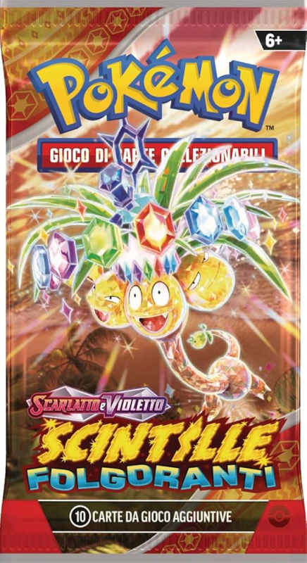 POKEMON BUSTA SCINTILLE FOLGORANTI - SCARLATTO E VIOLETTO