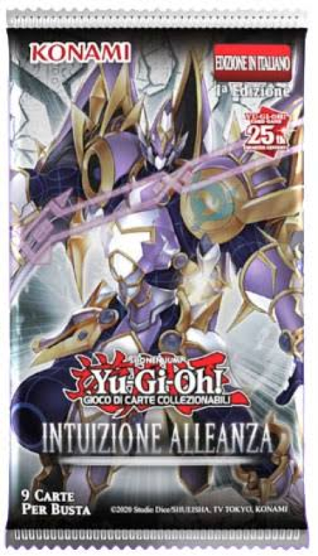 YU-GI-OH! BUSTA  INTUIZIONE ALLEANZA - ITA (1^ Edizione)
