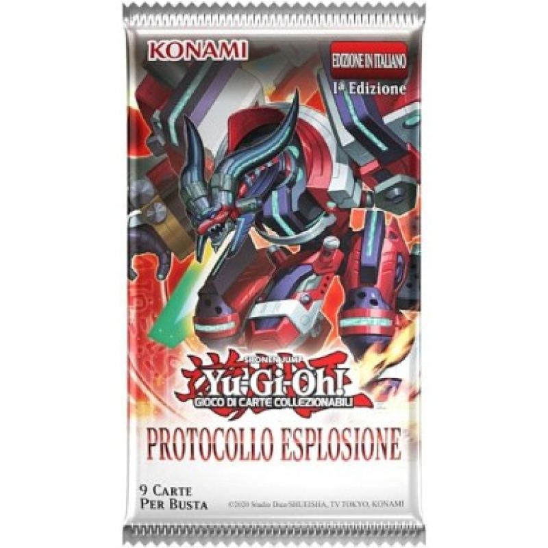 YU-GI-OH! BUSTA PROTOCOLLO ESPLOSIONE - ITA (1^ Edizione)