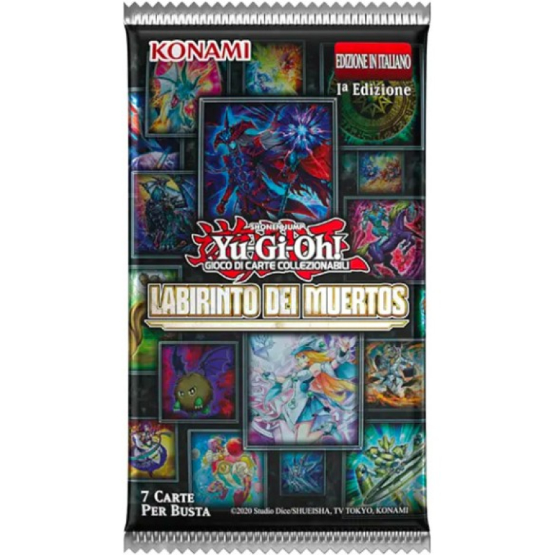 YU-GI-OH! BUSTA LABIRINTO DEI MUERTOS - ITA (1^ Edizione) 
