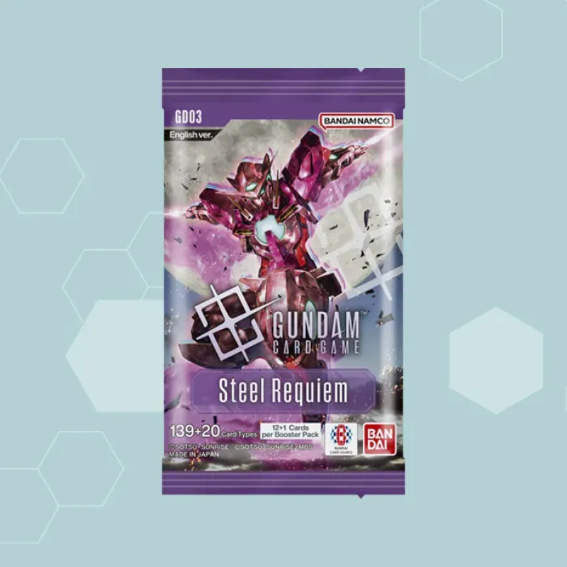 GUNDAM CARD GAME - STEEL REQUIEM BOOSTER PACK [GD03]