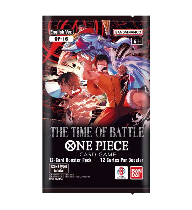 ONE PIECE CARD GAME - THE TIME OF BATTLE BOOSTER PACK OP-16