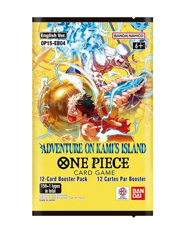 ONE PIECE CARD GAME - ADVENTURE ON KAMI'S ISLAND BOOSTER PACK OP-15