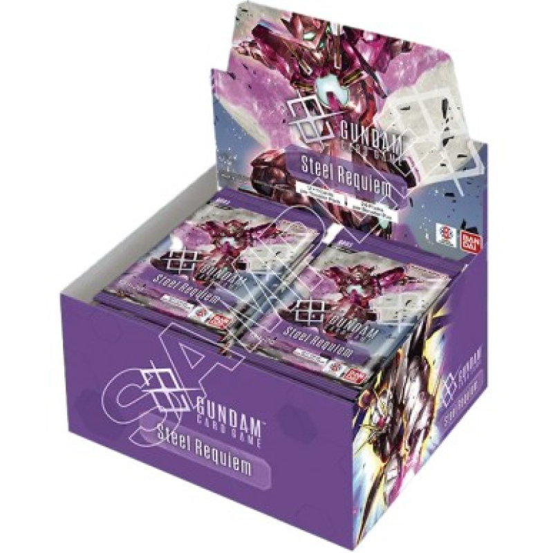 GUNDAM CARD GAME GD03 STEEL REQUIEM  - BOX 24 BOOSTER PACK