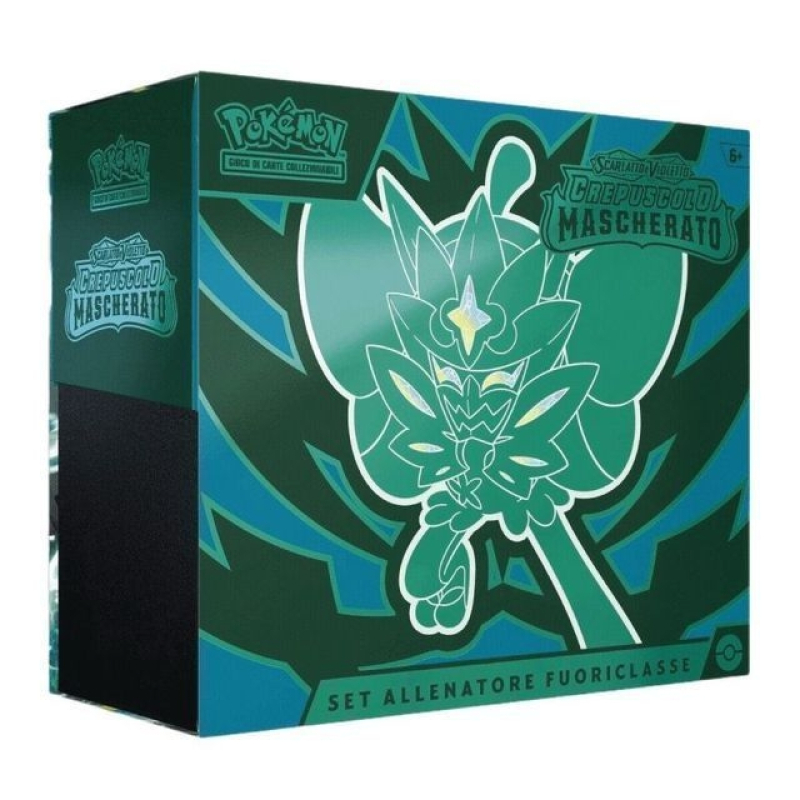 POKEMON MEGAEVOLUZIONE CREPUSCOLO MASCHERATO SET ALLENATORE FUORICLASSE