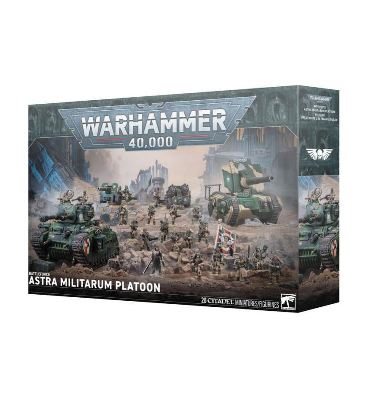 ASTRA MILITARUM - PLOTONE DELL'ASTRA MILITARUM
