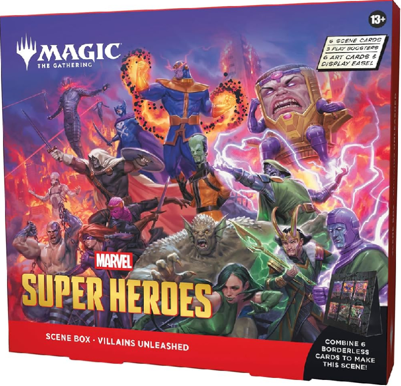 MAGIC THE GATHERING - BOX SCENE MARVEL SUPER HEROES :VILLAINS