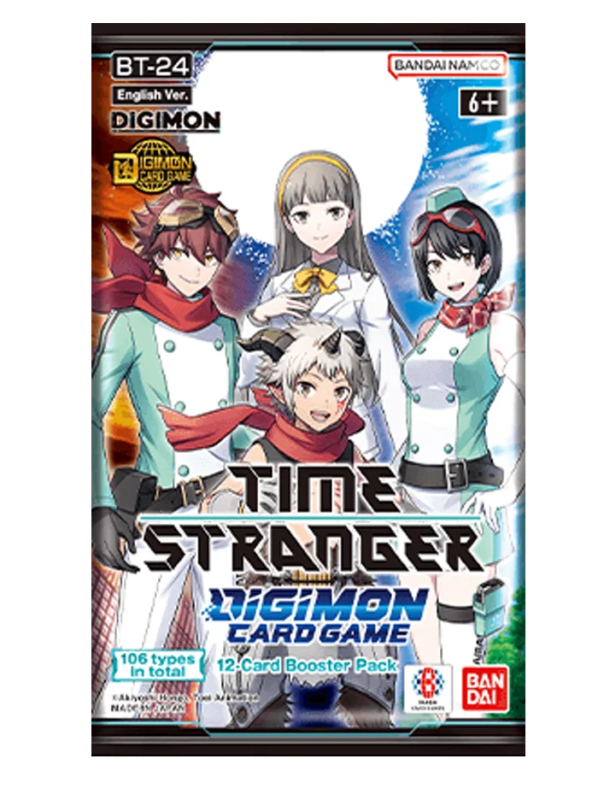 DIGIMON CARD GAME TIME STRANGER BT-24 BUSTINA SINGOLA