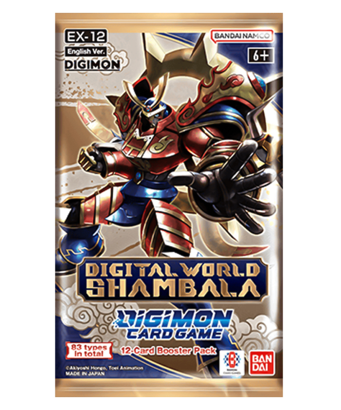 DIGIMON CARD GAME DIGITAL WORLD SHAMBALA EX-12 BUSTINA SINGOLA
