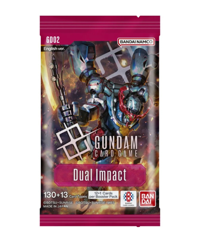 GUNDAM CARD GAME - BUSTA SINGOLA DUAL IMPACT [GD-02]