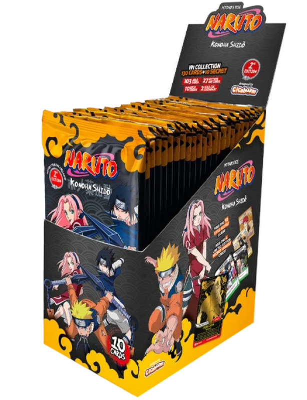NARUTO MYTHOS TCG - Konoha Shido 2nd Edition - BOX DA 24 BUSTE
