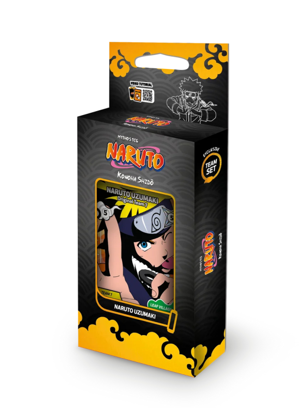 NARUTO MYTHOS TCG - Team Set Box Naruto - Konoha Shido 2° Edition (ENG)