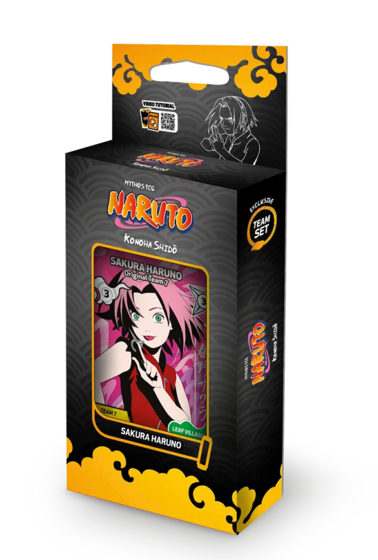 NARUTO MYTHOS TCG - Team Set Box Sakura - Konoha Shido 2° Edition (ENG)