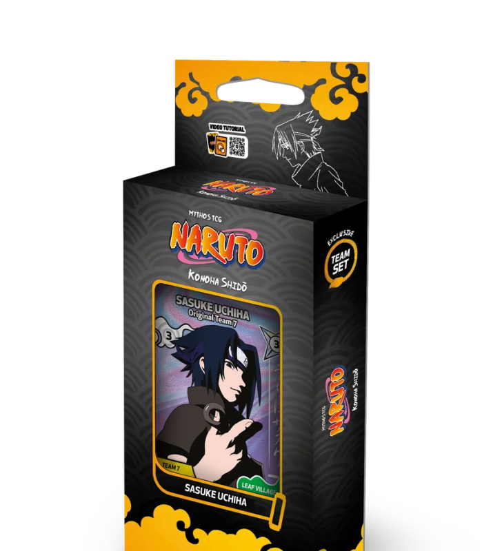 NARUTO MYTHOS TCG - Team Set Box Sasuke - Konoha Shido 2° Edition (ENG)