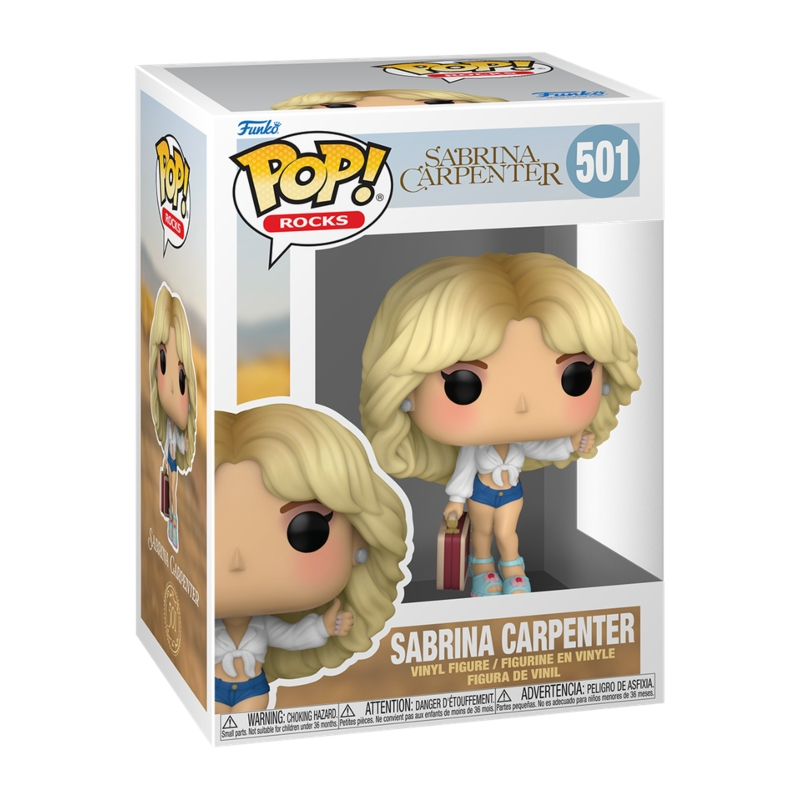 POP FUNKO ROCKS: SABRINA CARPENTER ( 9CM ) - FIGURE 501 