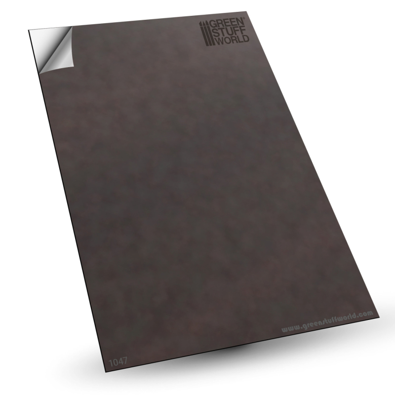 GSW - FOGLIO METALLICO ADESIVO PER BASI MAGNETICHE - FORMATO A4 210 x 297mm