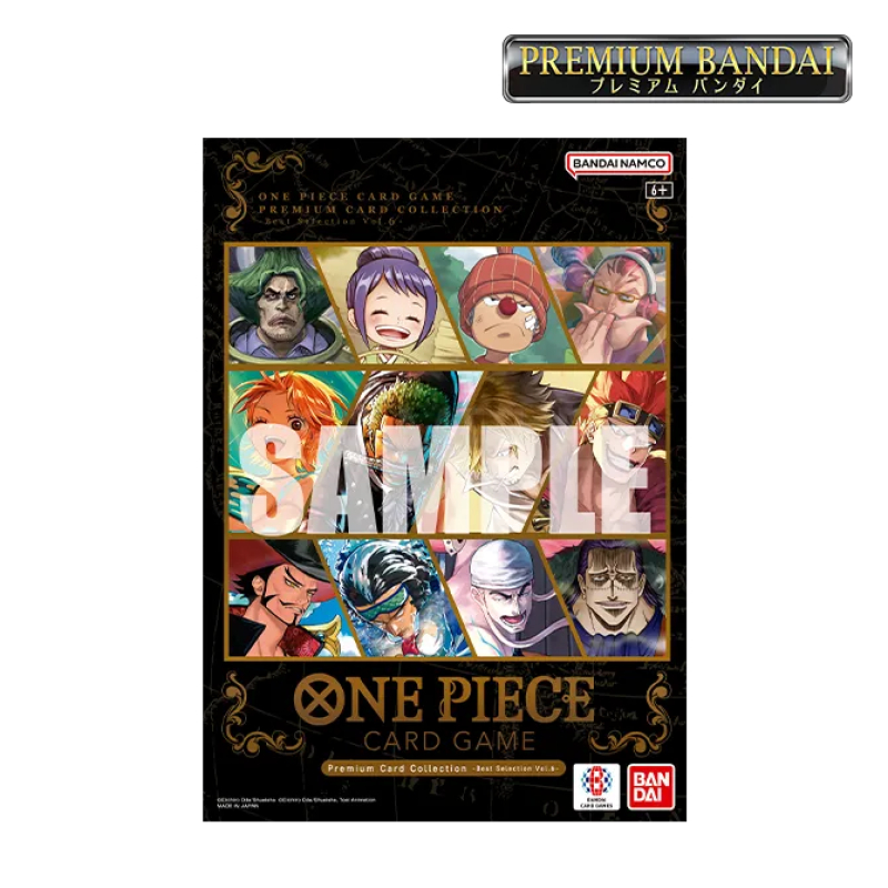 ONE PIECE CARD GAME - PREMIUM CARD COLLECTION - BEST SELECTION VOL.6