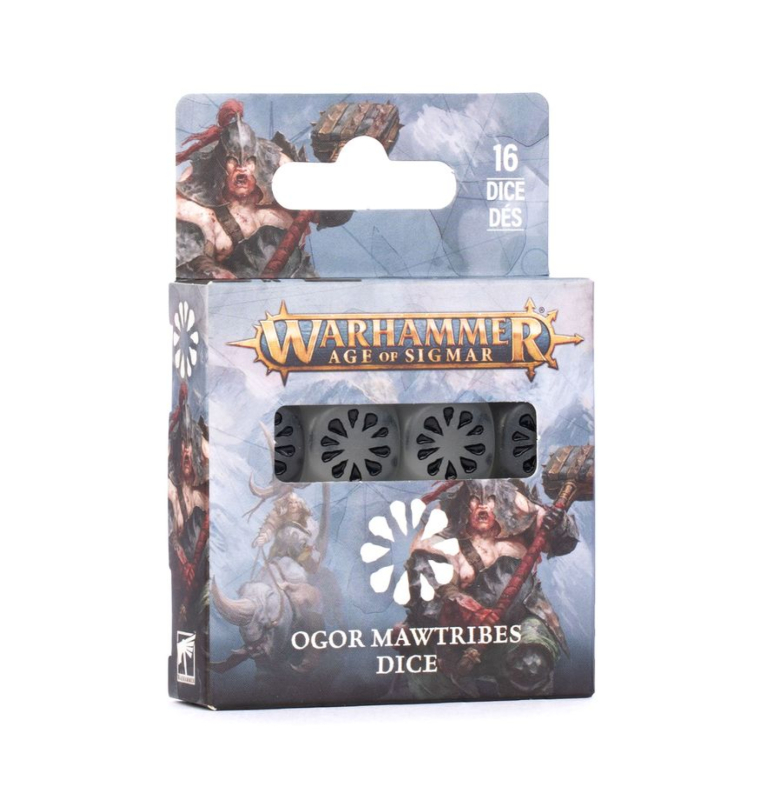 WARHAMMER AGE OF SIGMAR: OGOR SET 16 DADI
