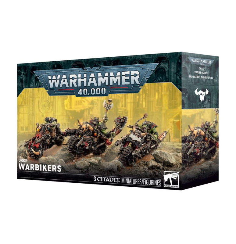 WARHAMMER 40.000 - ORKS:MOTOCIKLIZTI
