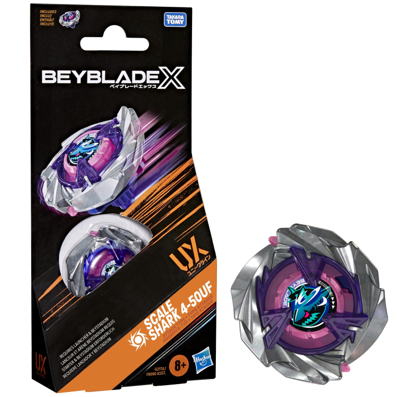 BEYBLADE X - SCALE SHARK 4-50UF - UNIQUE LINE (UX)