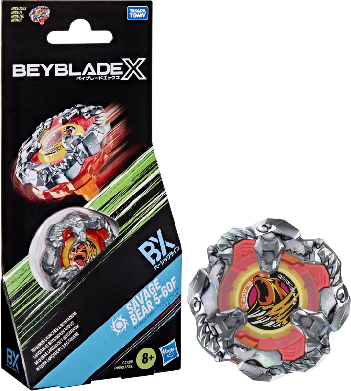 BEYBLADE X - SAVAGE BEAR 5-60F - BASIC LINE (BX)