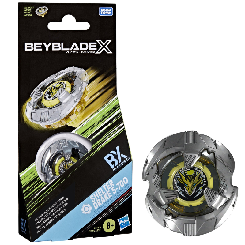 BEYBLADE X - SHELTER DRAKE 5-700 - BASIC LINE (BX)