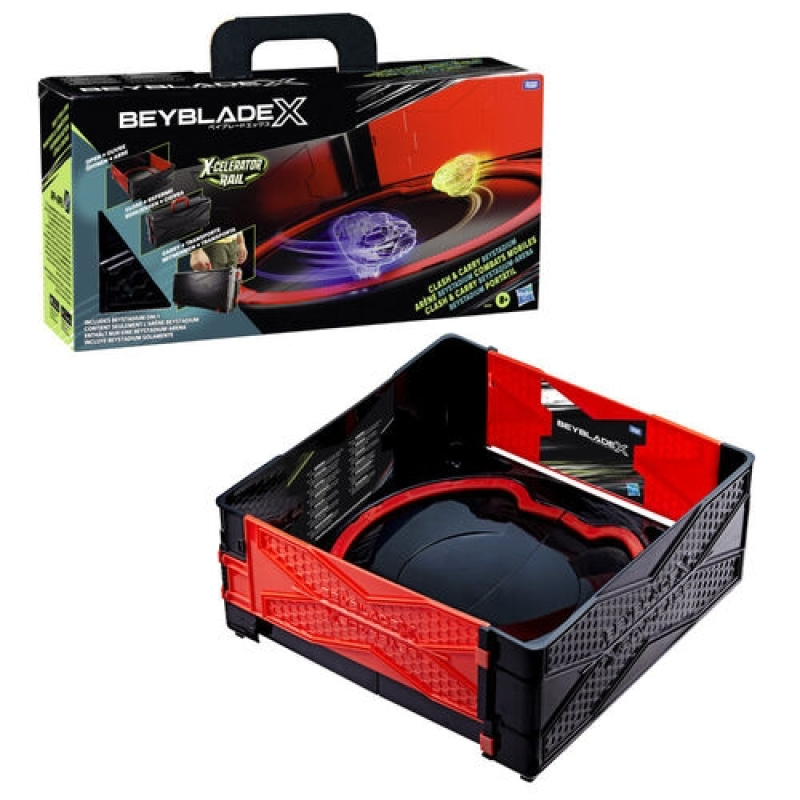 BEYBLADE X - ARENA - CLASH AND CARRY BEYSTADIUM