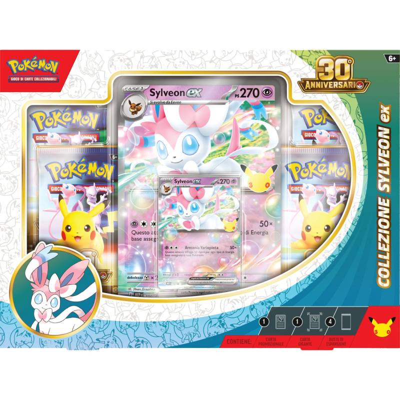 POKEMON 30 ANNIVERSARIO - COLLEZIONE SYLVEON-EX