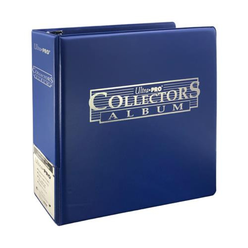 RACCOGLITORE ALBUM A 3 ANELLI - BLU COBALT