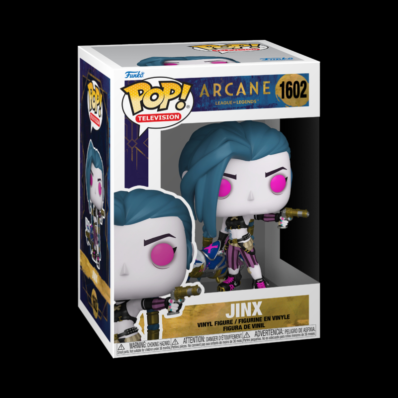  ARCANE: LEAGUE OF LEGENDS - POP FUNKO  JINX - FIGURE 1602