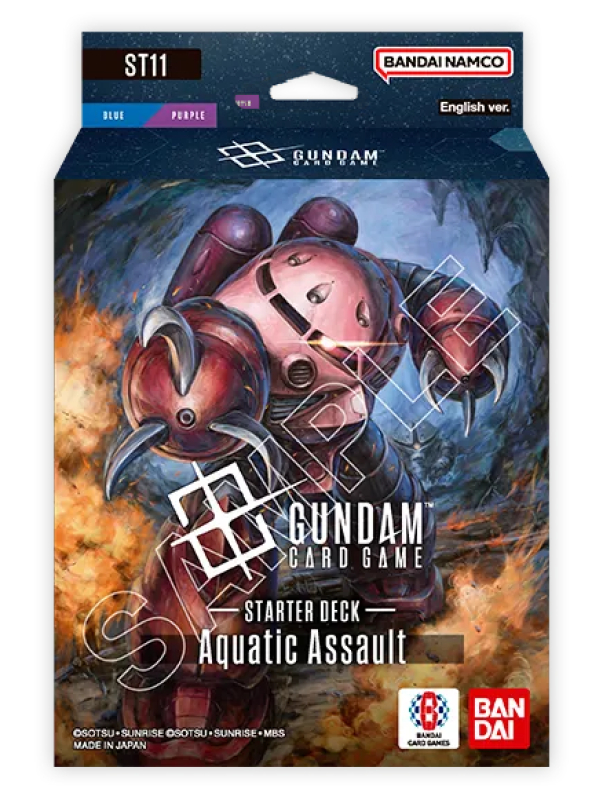 GUNDAM CARD GAME STARTER DECK ST11 - AQUATIC ASSAULT