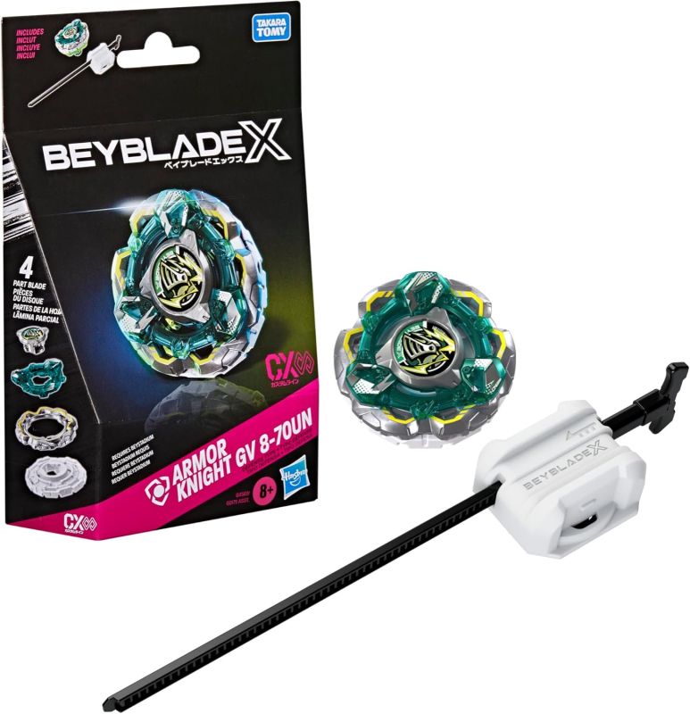 BEYBLADE X - ARMOR KNIGHT GV 8-70UN - CUSTOM LINE (CX)