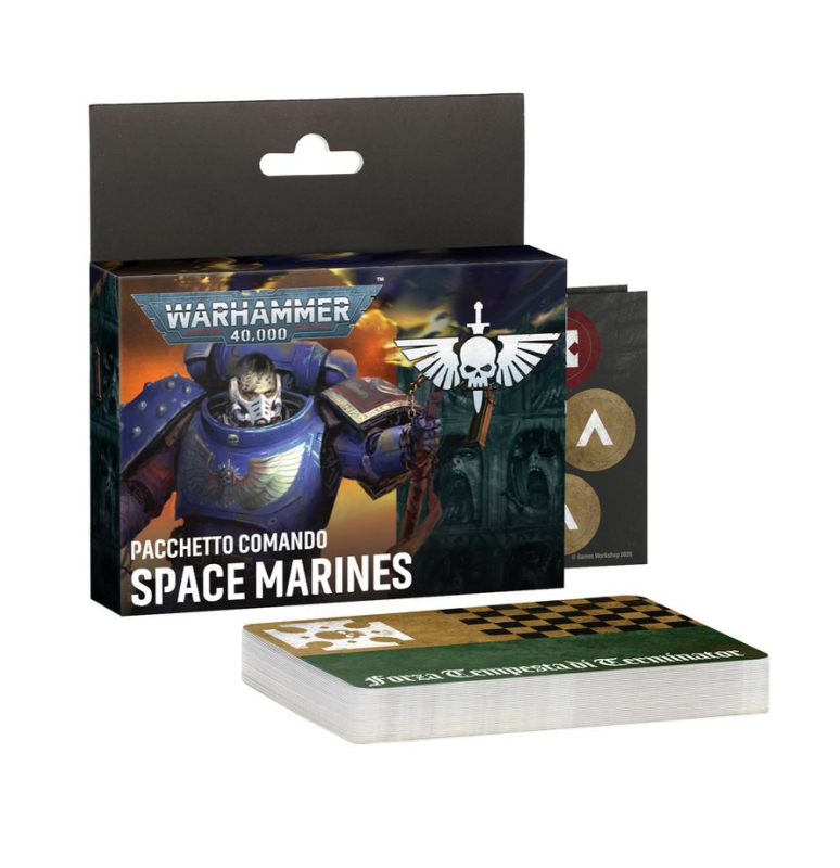 COMMAND PACK: SPACE MARINES (ITA 2026)