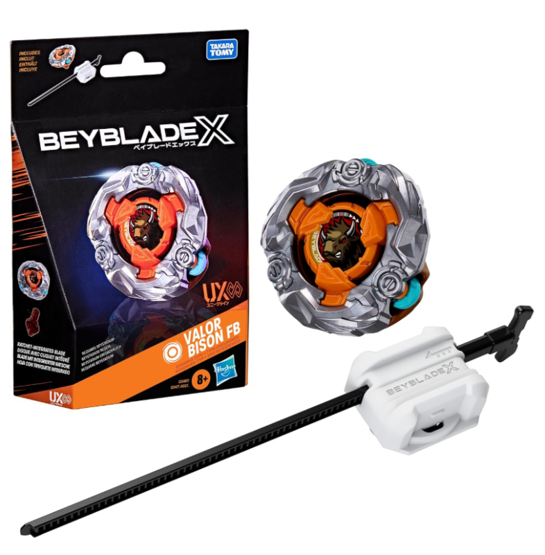 BEYBLADE X - VALOR BISON FB - UNIQUE LINE (UX)