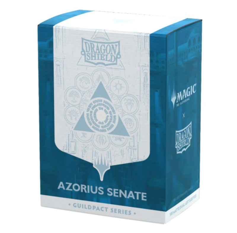 100 BUSTINE STANDARD  MATTE DUAL SLEEVES - GUILDPACK SERIES - AZORIUOUS SENATE