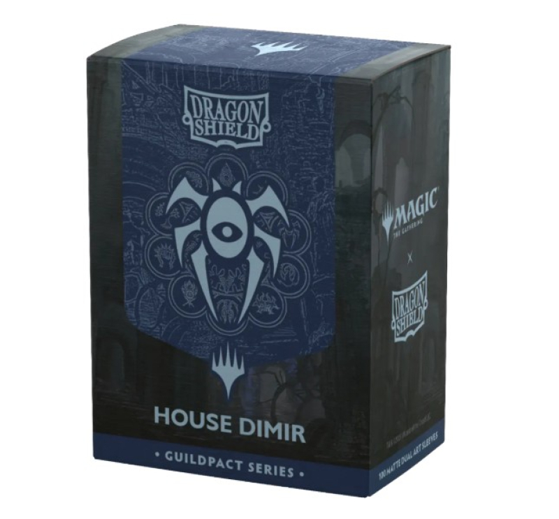 100 BUSTINE STANDARD  MATTE DUAL SLEEVES - GUILDPACK SERIES - HOUSE DIMIR
