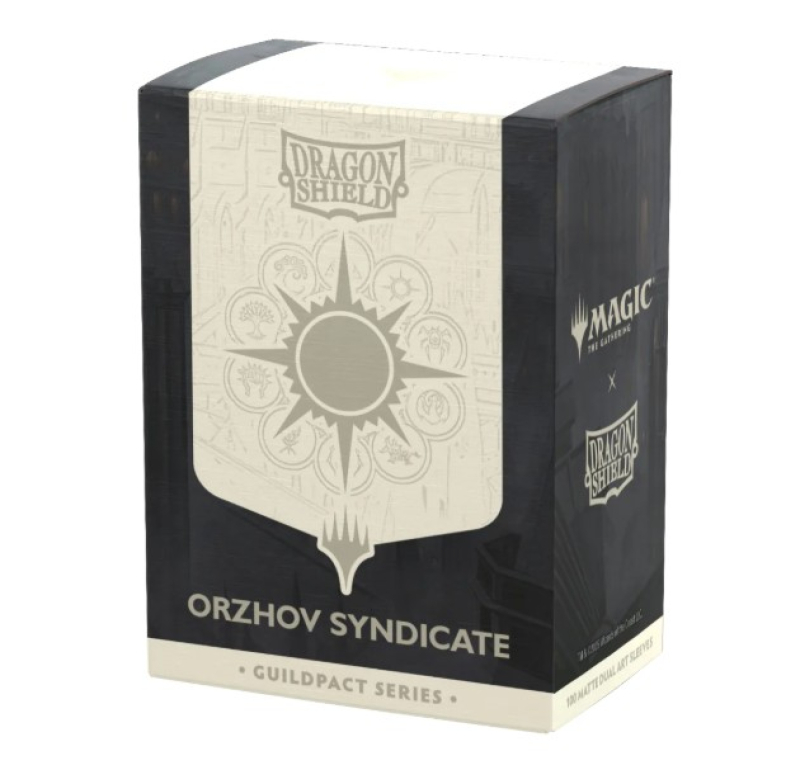 100 BUSTINE STANDARD  MATTE DUAL SLEEVES - GUILDPACK SERIES - ORZHOV SYNDICATE